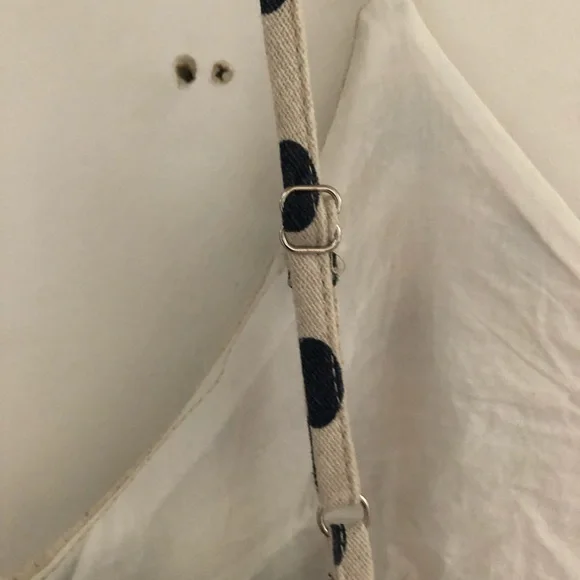 [into] Black polka dot oatmeal Cute ruffles Cotton Romper - Picture 6 of 10